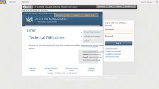 
                            2. Log in with Your Utah.gov Account