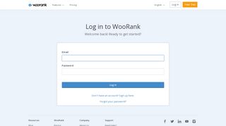 
                            8. Log In - woorank.com