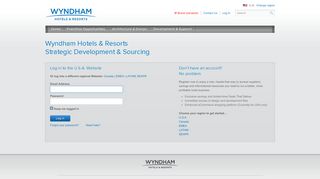 
                            5. Log In - Wyndham Strategic Sourcing