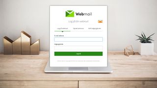 
                            9. Log ind på din Webmail her - Din webmail