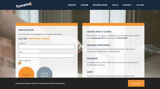 
                            9. Log ind - Velkommen til TUWANO