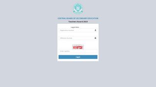 
                            2. Log In(For Registered Candidates) - CBSE | Log in