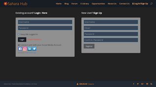 
                            6. Log In/Sign Up | Sahara Hub