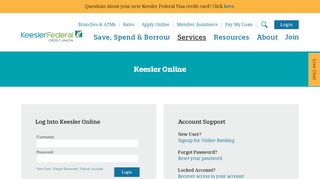 
                            4. Log Into Keesler Online - Keesler Federal Credit Union