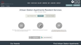 
                            3. Log Into the Resident Portal | Suwanee, GA Rentals | Artisan Station ...