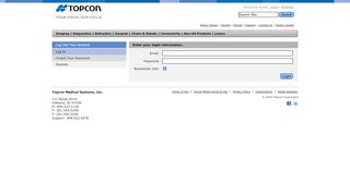 
                            8. Log into Your Account | Topcon Medical Systems, …