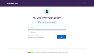 
                            1. Log Into Your Policy | Esurance