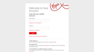 
                            7. Log into your Virgin Mobile account | Virgin Mobile