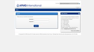 
                            5. Log On | APMG Admin