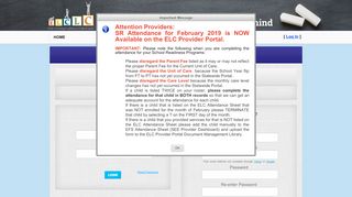 
                            3. Log On - ELCLC Provider Portal - Early Learning Coalition of Lake ...