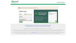 
                            6. Log on to TD Ameritrade Institutional