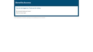 
                            9. Log Out - Benefits Access