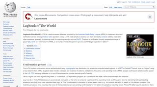 
                            4. Logbook of The World - Wikipedia