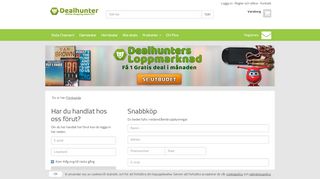 
                            1. Logga in | Dealhunter