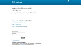 
                            9. Logga in på Anticimex kundsidor - …