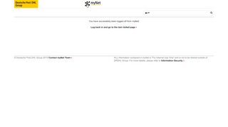 
                            6. Logged Out - myNet - Deutsche Post