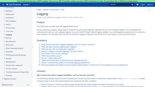 
                            7. Logging - Apache Tomcat - Apache Software Foundation