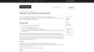 
                            1. Logging in and maintaining a valid session - Arachni Support