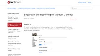 
                            3. Logging in and Reserving on Member Connect – Zen Planner ...