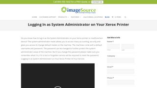 
                            7. Logging In as System Administrator on Your Xerox …
