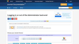 
                            5. Logging in or out of the Administrator back-end - …