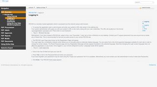
                            8. Logging In (PECOS.Logging In) - XWiki - edihelp.pecosipm.com