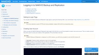 
                            1. Logging in to NAKIVO Backup and Replication