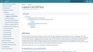 
                            5. Logging in with SSH keys - User Support Documentation - Pawsey ...