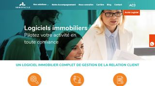 
                            6. Logiciel immobilier professionnel - immo-facile.com