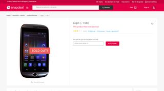 
                            4. Login ( , 1 GB ) Mobile Phones Online at Low ... - Snapdeal