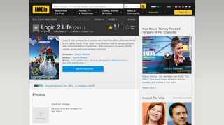 
                            1. Login 2 Life (TV Movie 2011) - IMDb