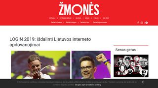 
                            5. LOGIN 2019: išdalinti Lietuvos interneto apdovanojimai | Žmonės.lt