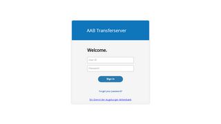 
                            10. Login - AAB Transferserver