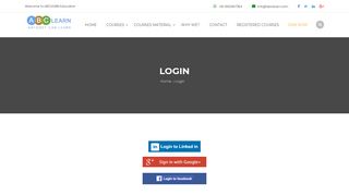 
                            5. login - ABC LEARN