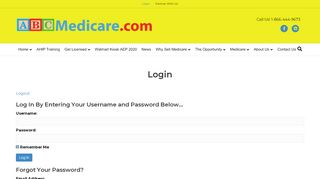 
                            6. Login – ABC Medicare