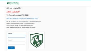 
                            4. Login - Abraham Baldwin Agricultural College