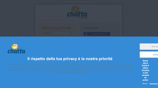 
                            1. Login - Accedi a Chatta.it - Gruppi