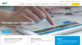 
                            2. Login Access For RACV Members With RACV MyMembership