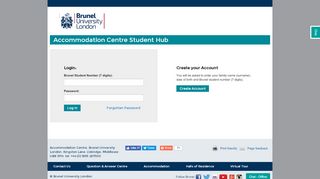 
                            6. Login - accom.brunel.ac.uk