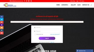 
                            3. Login | AChievers Connect