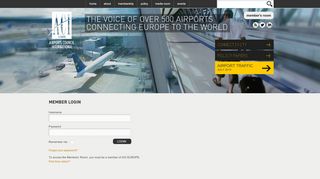 
                            4. Login | ACI EUROPE