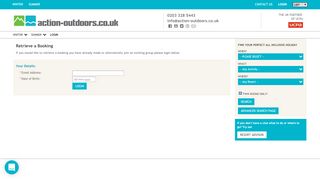 
                            4. Login - Action Outdoors - All Inclusive Action Holidays