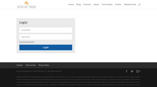 
                            8. Login - Active Day Trader