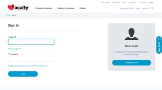 
                            4. Login | Acuity - Acuity Insurance