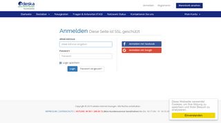 
                            2. Login - Adeska Internet Lösungen
