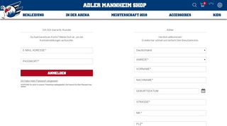 
                            3. Login » Adler Mannheim