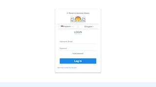 
                            4. Login - Admin Login | Register - Art of Living Foundation