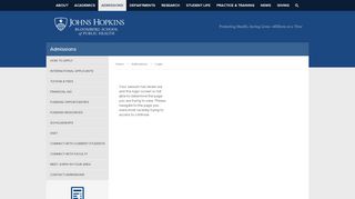 
                            5. Login - Admitted Students - Admissions - Johns Hopkins Bloomberg ...