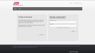 
                            1. Login - ADP Small Business