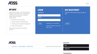 
                            3. Login - ADSS Client Portal